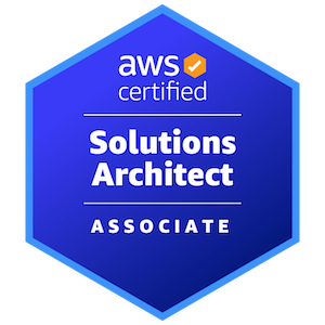 AWS Certified Solutions Architect – Associate badge